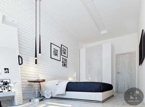 Gạch ốp tường phòng ngủ