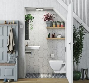 nha ve sinh duoi gam cau thang